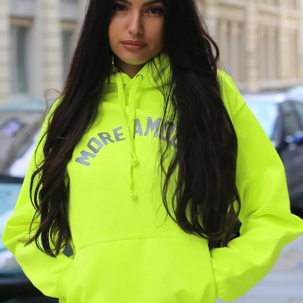 Hsu 828 горячая Распродажа большая акция Модные Женские однотонные толстовки с