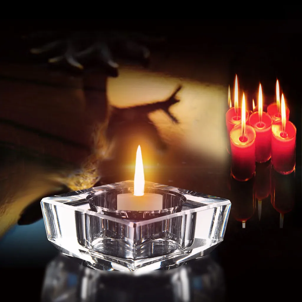 1 шт. романтическая Прозрачная Круглая полая классическая хрустальная