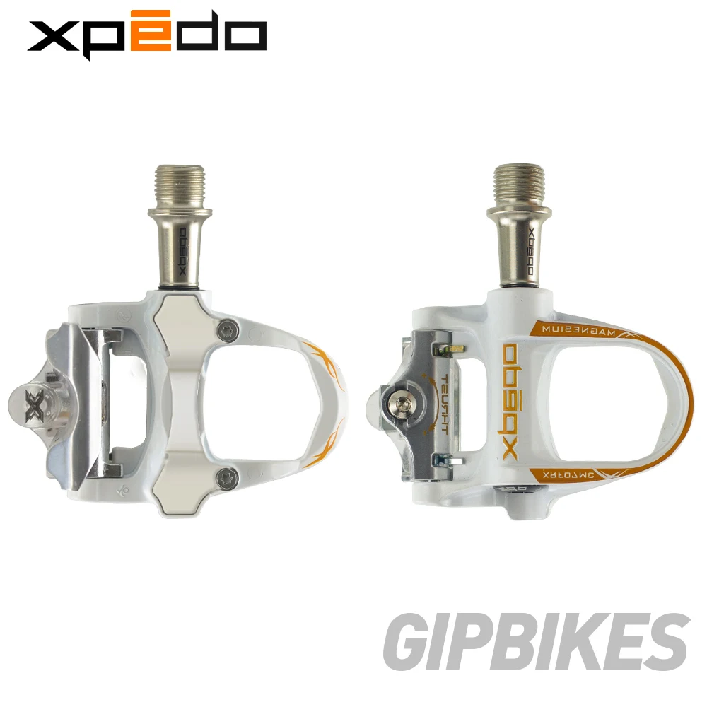 White Wellgo Xpedo XRF07MC 235 г магниевый дорожный велосипед из сплава бесклипсовая педаль с 2 парами keo совместимые бутсы самофиксирующаяся педаль - Цвет: White