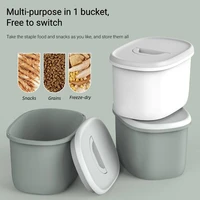 pet food storage barrel dog cat food box store container sealed moisture proof tank insect proof airtight kitten litter product