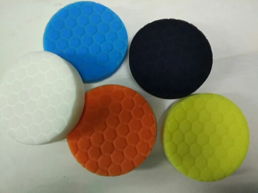 Набор полировальных губок 125 5 шт. комплект дюймов (восковые накладки мм) для