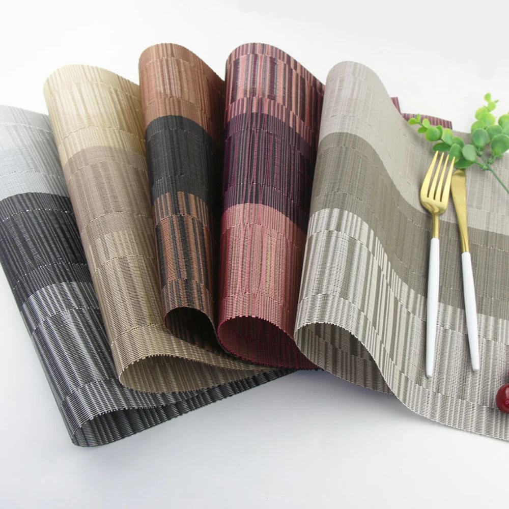 Новинка 2019 модные подставки для обеденного стола из ПВХ коврики дисков чашек