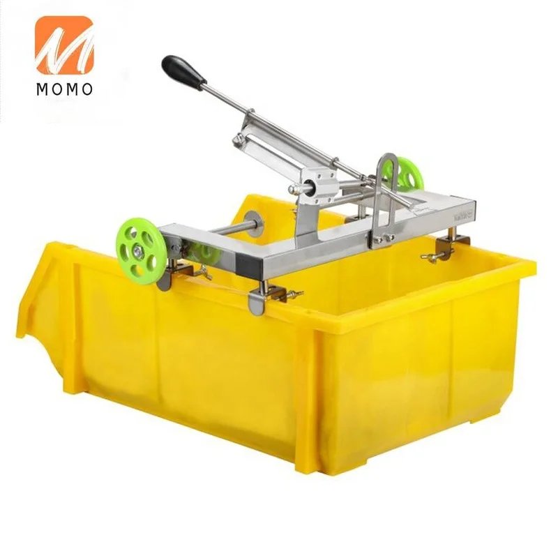 

Mango and pineapple peeling pitting machine