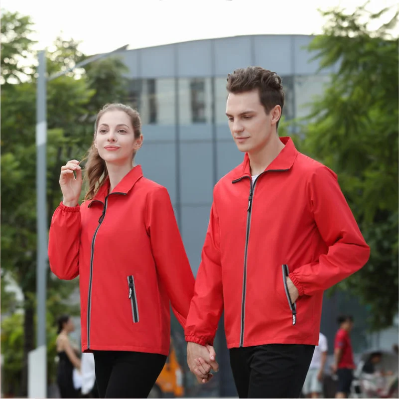 Осенняя тонкая Классическая ветровка YOTEE с логотипом на заказ фирменная