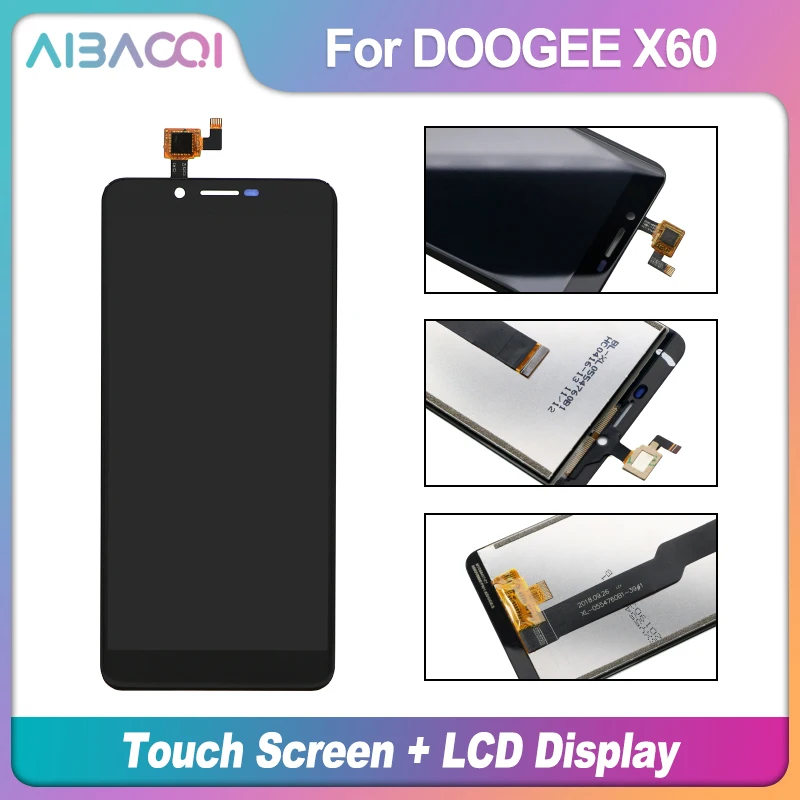 AiBaoQi новый оригинальный 5 дюймовый сенсорный экран + 480x960 ЖК дисплей в сборе Замена