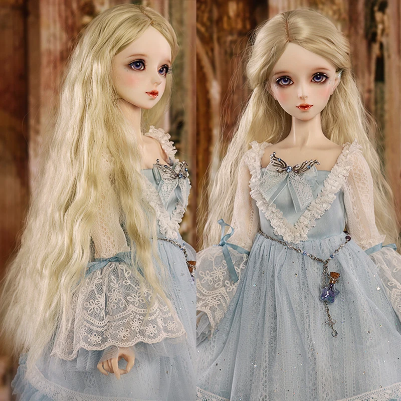 30 60 см BJD парик Blyth из высокотемпературного волокна SD длинные вьющиеся волосы 1/3 1/4