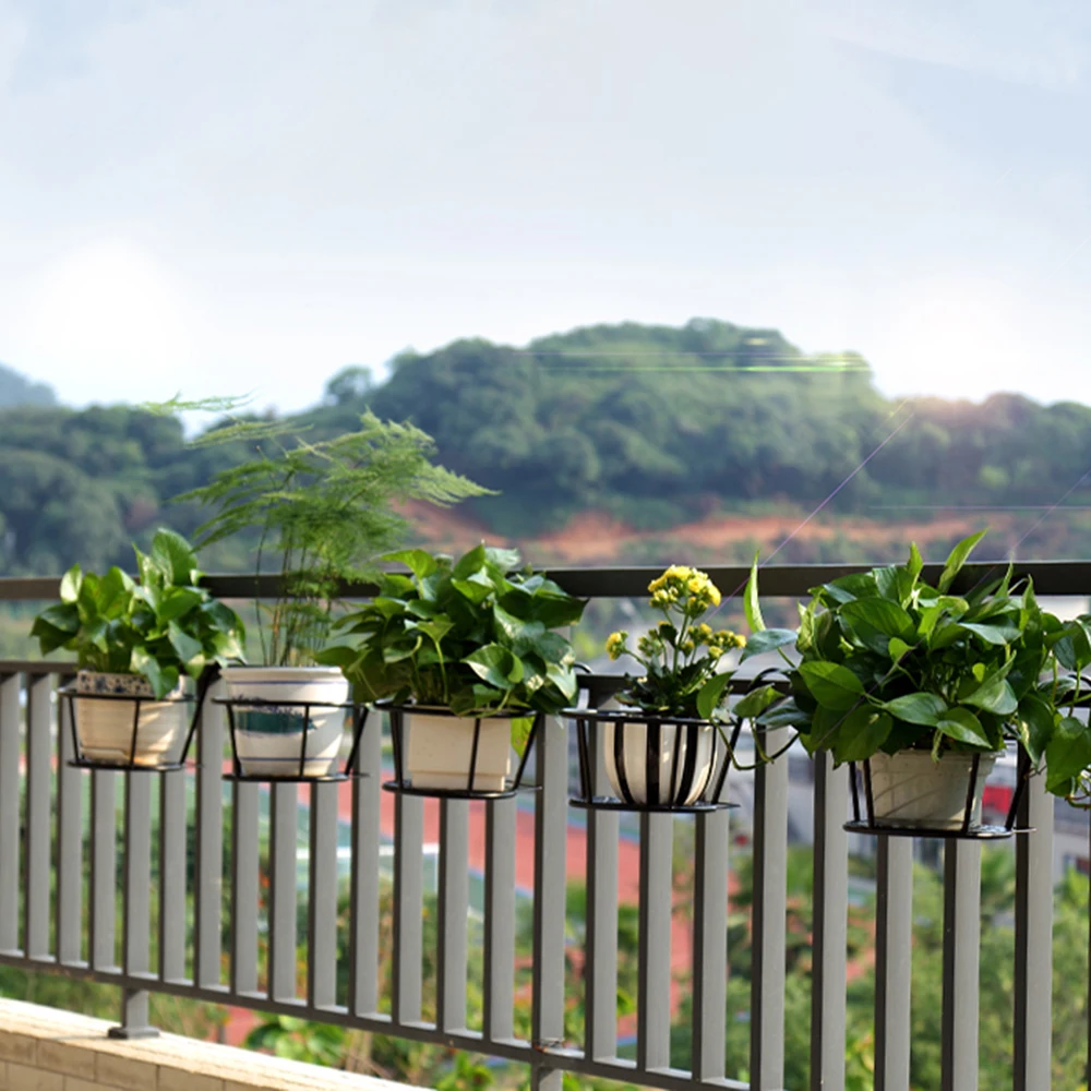 Стеллаж для выращивания цветов на балконе подвесное окно горшка зеленая