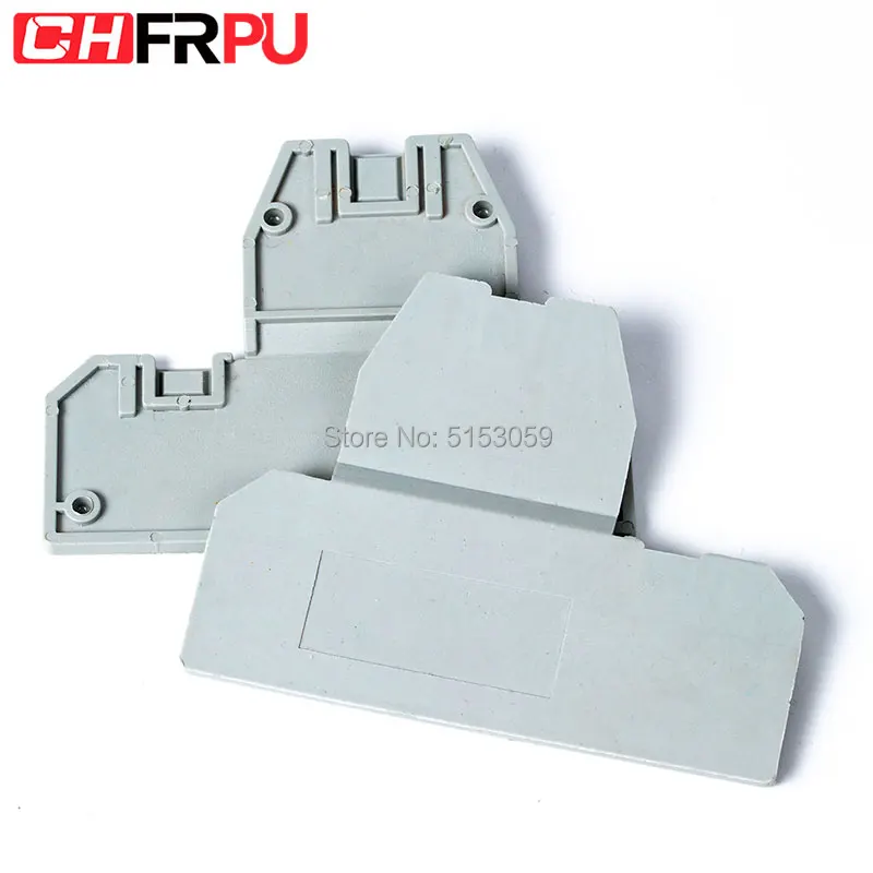 UKKB5 Terminal Block End Cover Plate Din Rail Terminal Blocks accessories