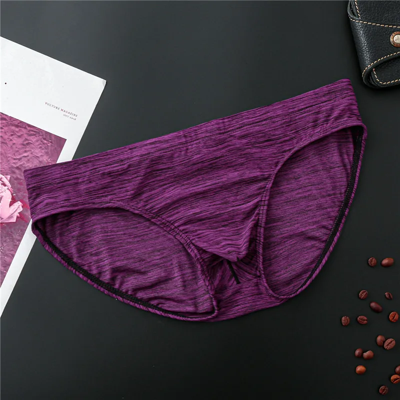 Мужские сексуальные трусы с низкой талией мужское дышащее нижнее белье