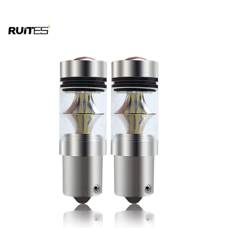 Ruite 1156 1157(1)PX15D светодиодный 3030 задний фонарь для парковки автомобиля стоп