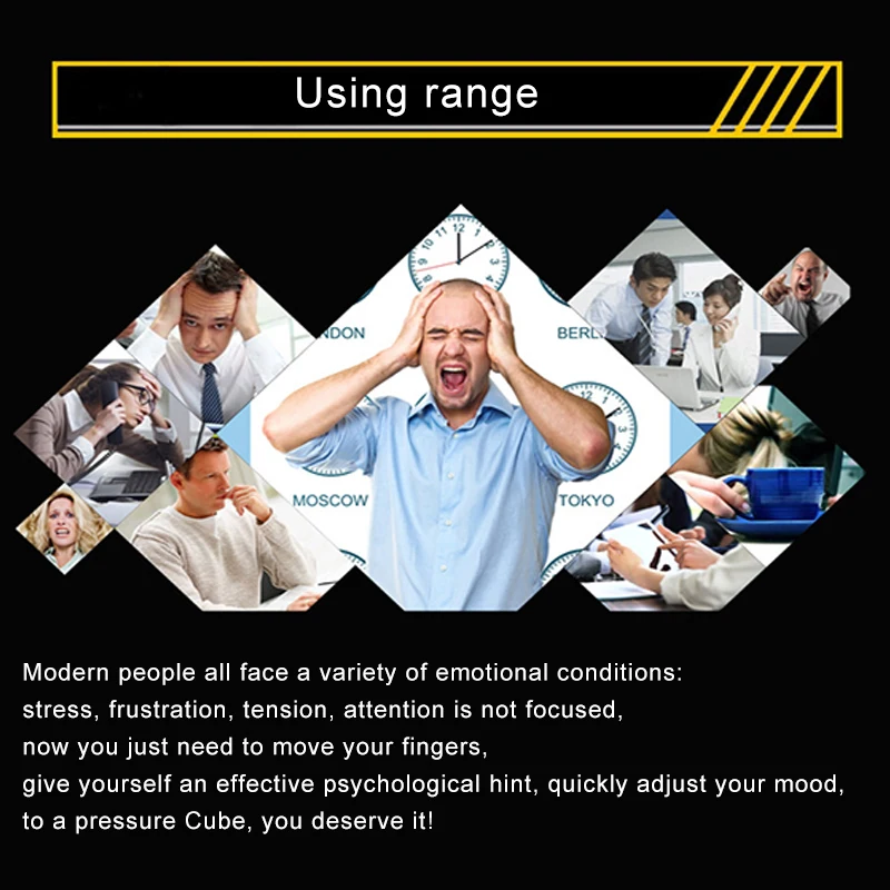 Decompression Toy Cube Anti Stress Ring Relief Anxiety Color Wooden Cubes Creative Toys | Дом и сад