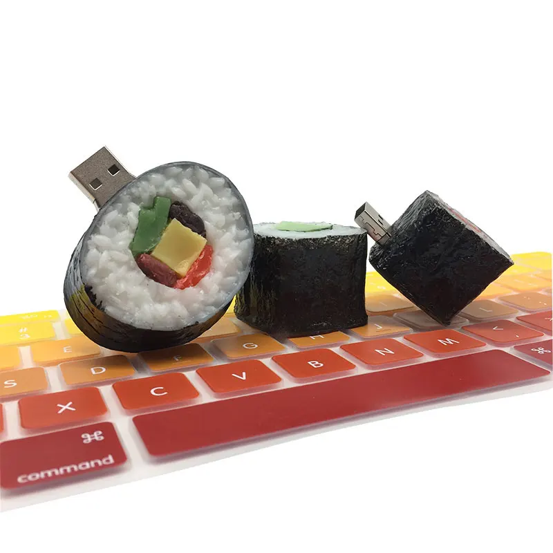 usb флеш-накопитель 128 ГБ memoria usb 2,0 лосось суши еда usb флешка 4 ГБ 8 ГБ 16 ГБ Флешка 32 Гб Флешка 64 Гб подарок