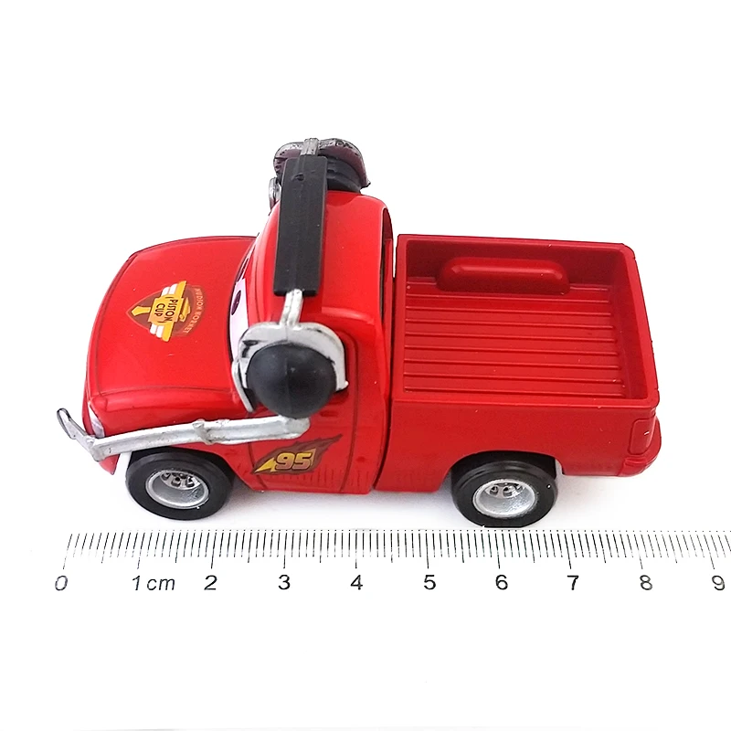 Disney Pixar тачки шефа № 95 McQueen Commander 1:55 литая под давлением металлическая модель игрушечной машины свободный подарок для мальчиков