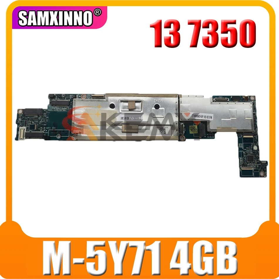 Verkaufen Original Laptop Motherboard Für DELL Latitude 13 7350 Core M-5Y71 SR23Q 4GB Mainboard CN-0XR25W 0XR25W ZAU70 LA-B331P