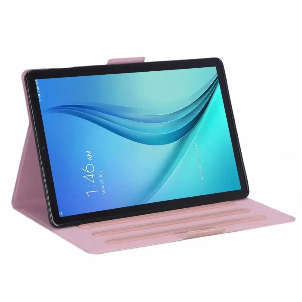 Ультратонкий кожаный чехол на магните для samsung Galaxy Tab S5e SM-T720 T725 10," Чехол-светильник для Tab S5e чехол+ ручка