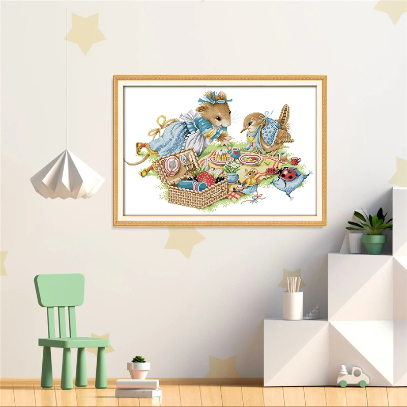 Украшение для детской комнаты на день рождения поделки ручная вышивка Китайская