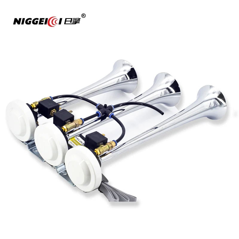 Автомобильный воздушный рога 24 в супер громкий 8 звуков стиль сигнализация 6