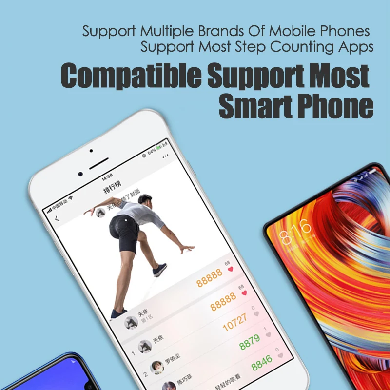 desk walking swing shaker mobile phone stand holder pedometer brush stepper for pokemon go phone wiggler counter for iphone free global shipping