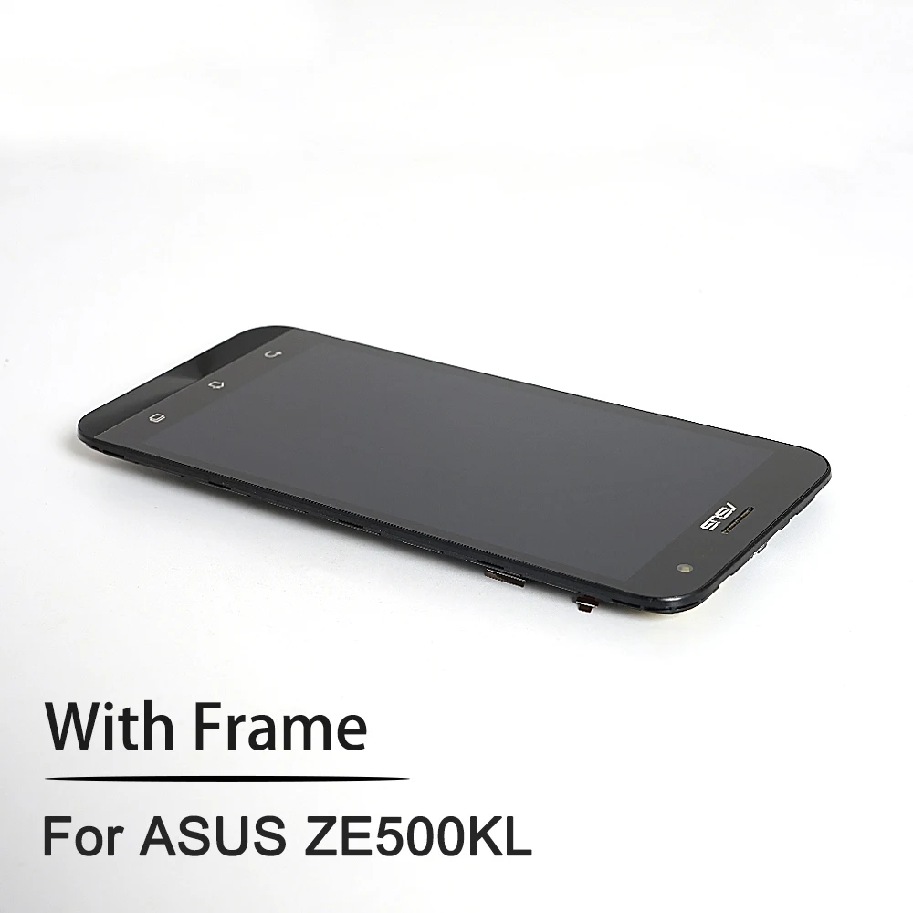 5," для ASUS Zenfone 2 Laser ZE500KL ЖК-дисплей сенсорный экран с рамкой дигитайзер для ASUS Zenfone 2 ZE500KL Z00ED lcd