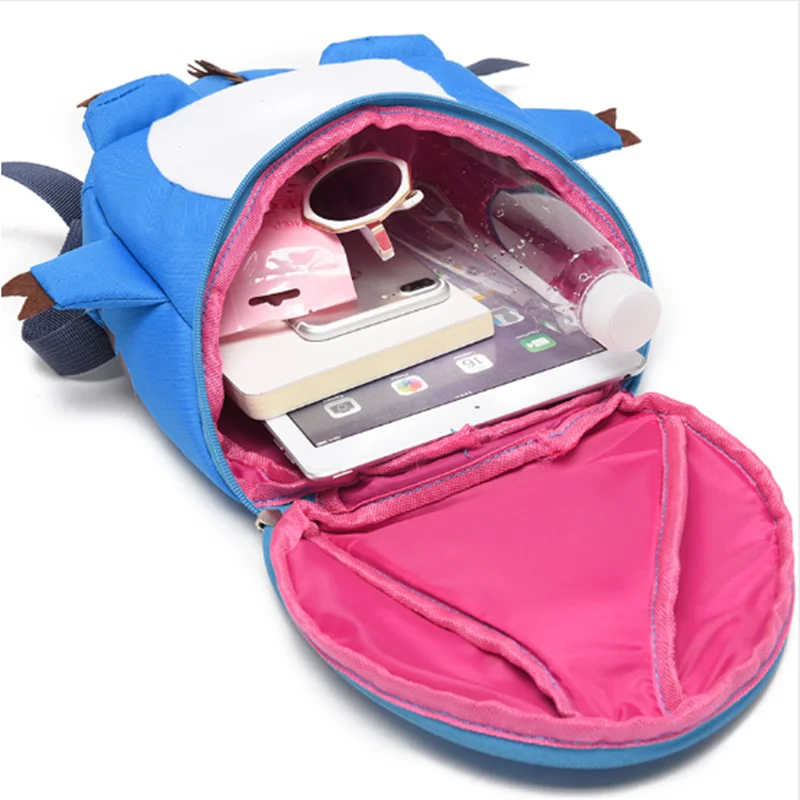 Рюкзак с 3D динозавром для мальчиков и девочек детский маленький школьный ранец