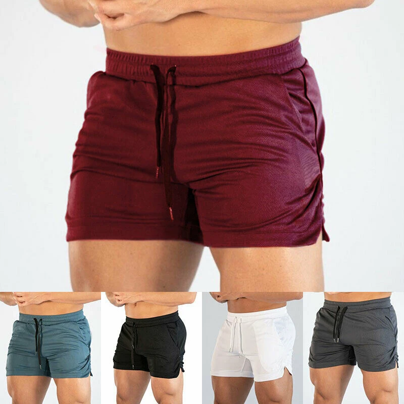 

Мужские летние спортивные шорты Meihuida, дышащая сетчатая быстросохнущая спортивная одежда, пляжные шорты для бега