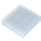 2 шт. Алюминий радиатор охлаждения кулер для электронная микросхема светодиодный компьютер с четырехъядерным процессором Термальность электропроводящей ткани