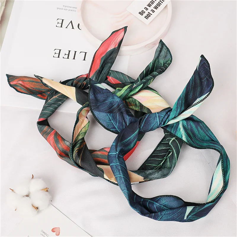 

Fashion Women Girls Summer Bohemian Hair Bands Print Headbands Vintage Cross Turban Bandage Bandanas HairBands Hair Accessories