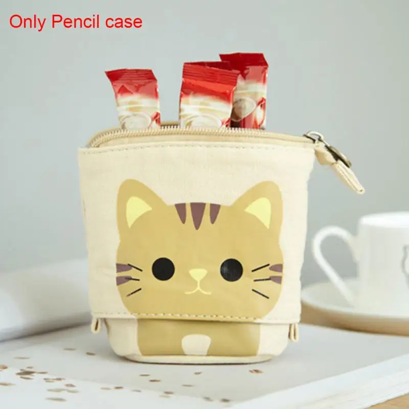Держатель на молнии канцелярские принадлежности чехол для карандашей коробка