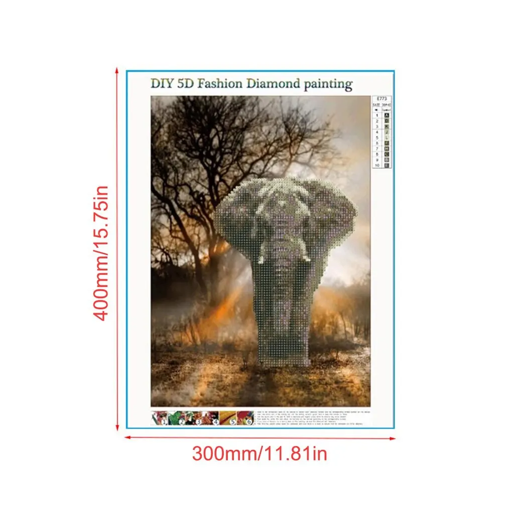 Elephant E773 новинка алмазная вышивка крестиком 5D живопись полная картина маслом на
