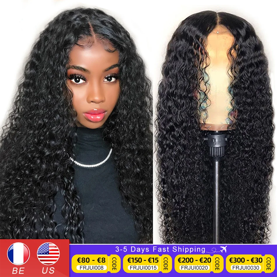 

Парик из натуральных волос, 13x4, 150%, 180%