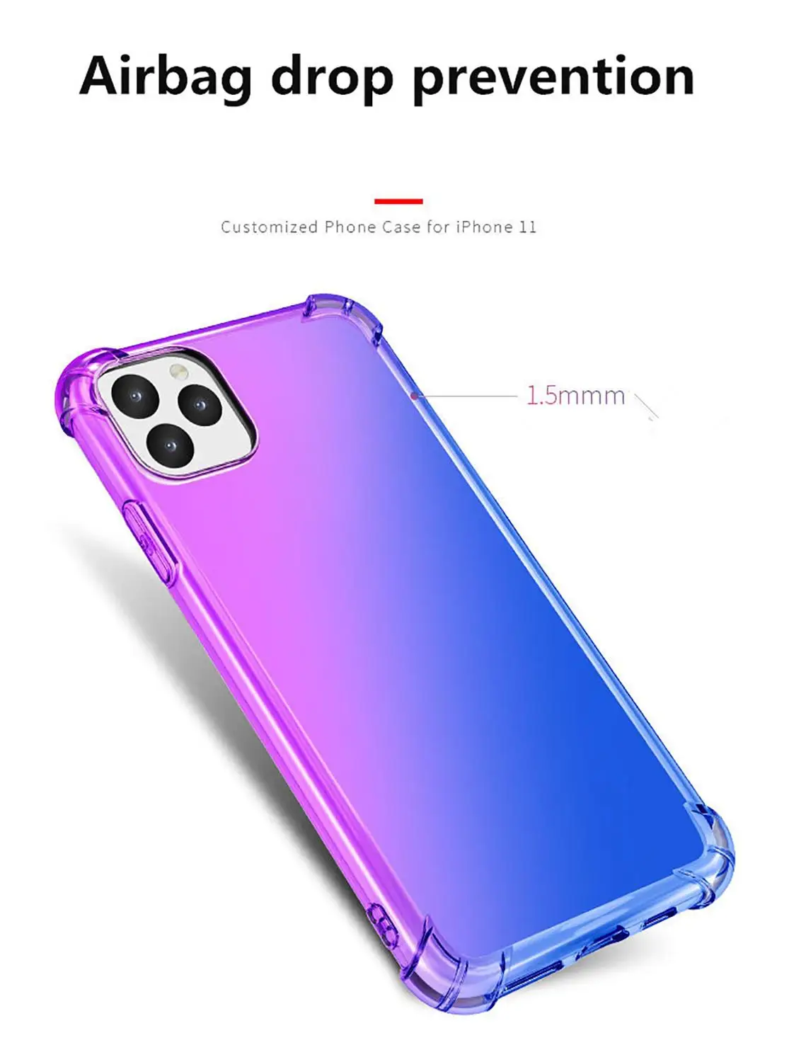 

SKNOLOS Case For iphone X XR XS Max 12 Pro Max phone case gradient color four corner anti-drop for iphone 11 Pro Max phone case
