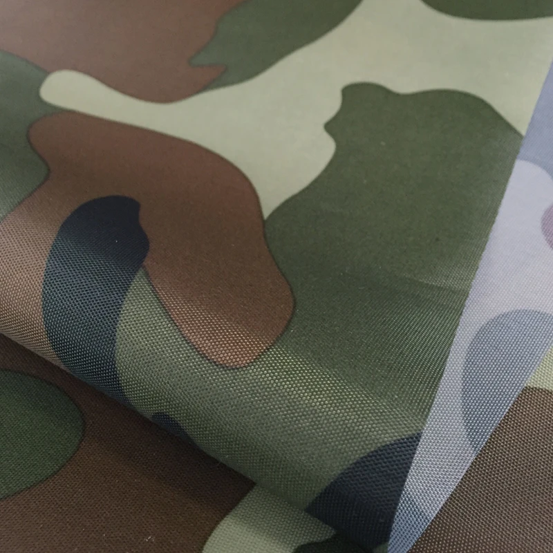 Ткань Оксфорд с камуфляжным принтом размер 100 см на 150 в ширину | Дом и сад