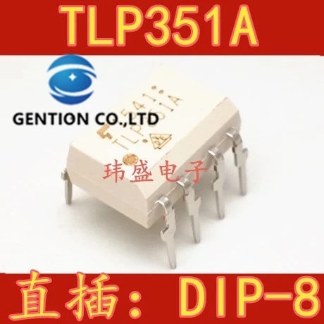 

10 шт. TLP351A DIP-8 TLP351 изоляция оптопары для чип драйвера в наличии 100% новый и оригинальный