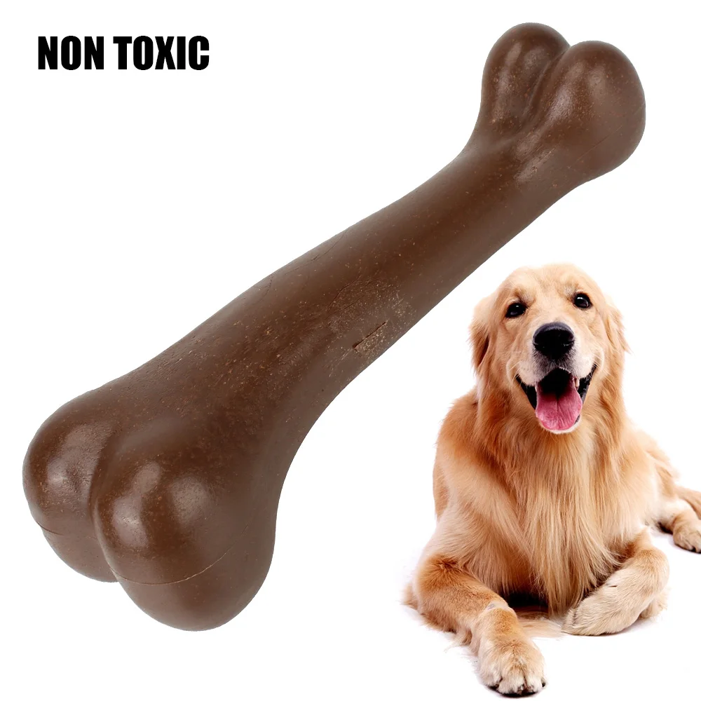 

Durable Dog Bone Pet Chew Game Food Treats Molar Teeth Clean Stick Interactive Game Dental Care For Small Medium Large Dogs