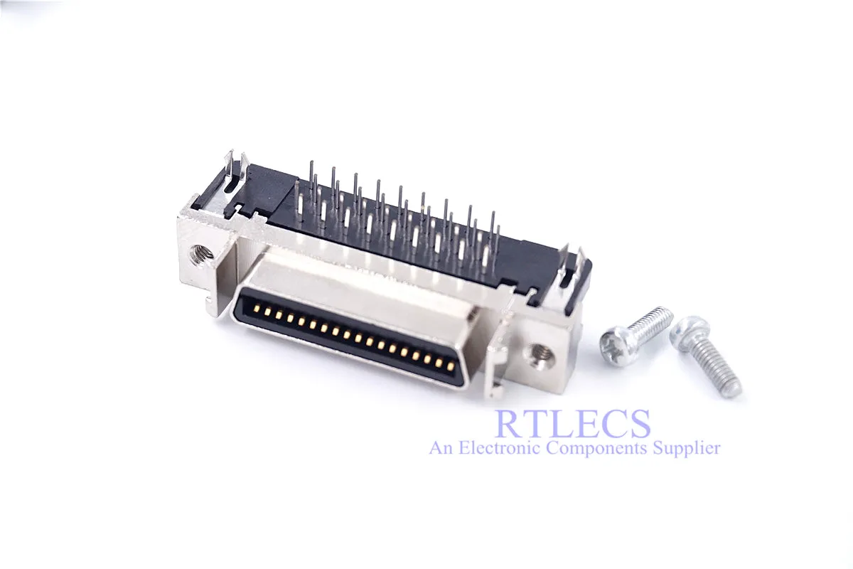 1 шт. MDR коннектор бордкрепление сквозное отверстие прямоугольная розетка щит