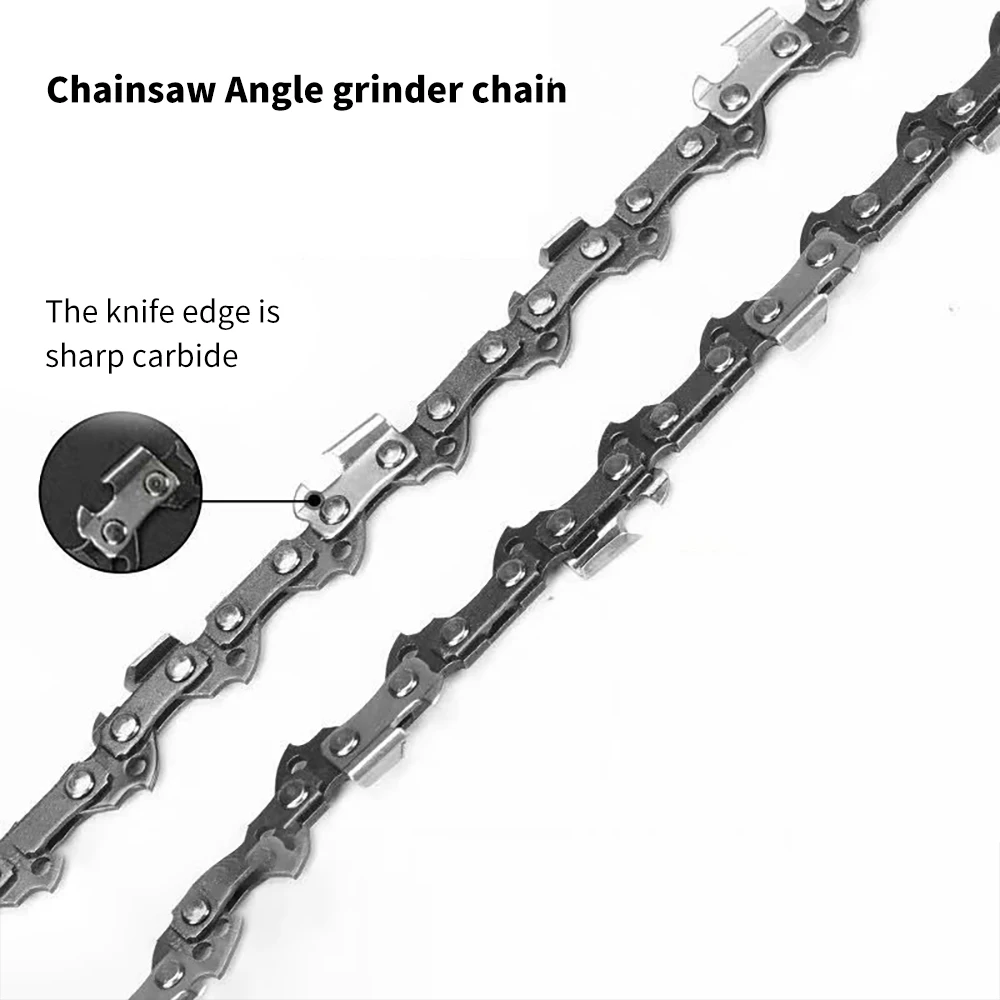 

3pcs Sawing Chain Replacement Chain Sawing Chain Accessory For 52 Sections Straight-Angle Blade Chainsaw Set And Cutting Chain