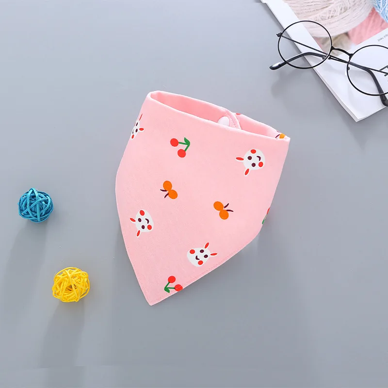 Треугольный детский хлопковый нагрудник с рисунком животных; детский передник для кормления; милый детский нагрудник для девочек и мальчиков; шарф для кормления; нагрудник с воротником; тканевая бандана - Цвет: 6