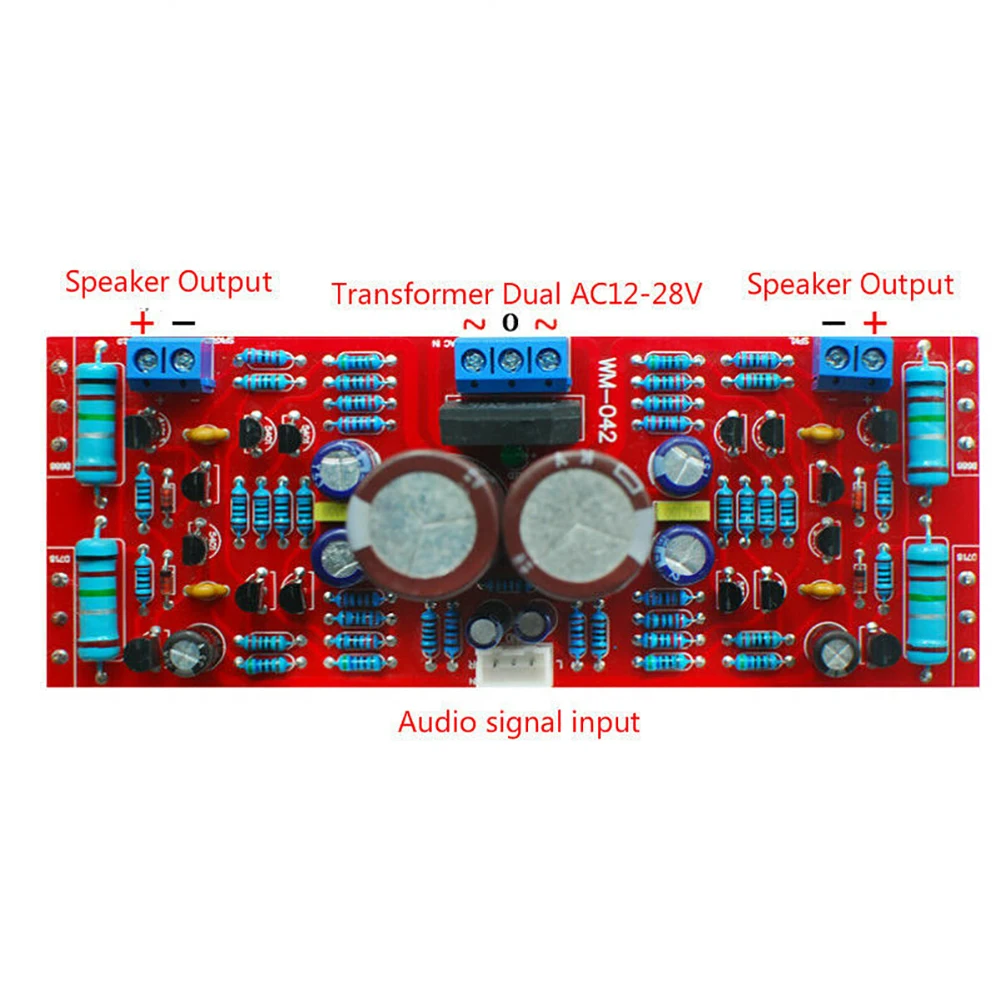 Прочный компьютер DIY аудио стерео усилитель плата A1943 C5200 транзисторы двойной AC12