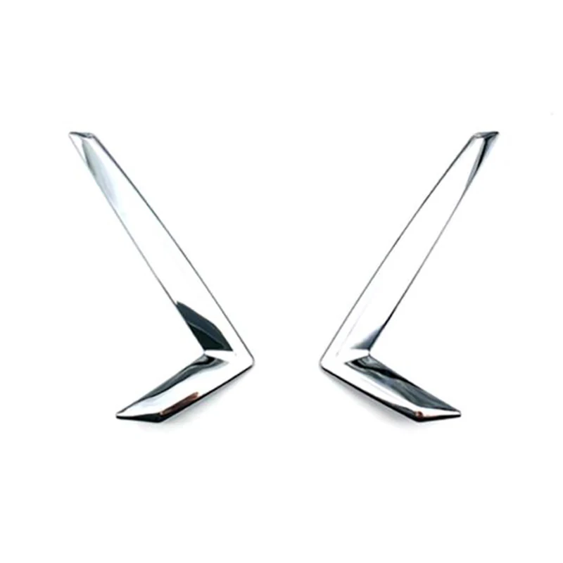 

NEW-for Toyota Raize 2020 Car Rear Fog Light Lamp Decor Cover Trim Strips Frame Sticker Accessories ABS Chrome