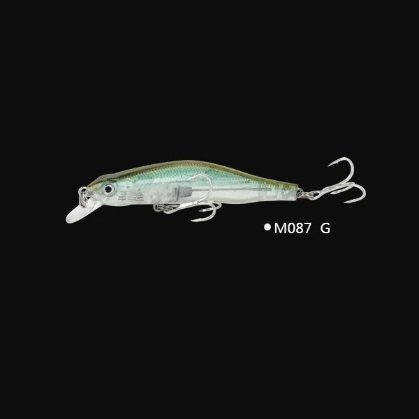 M087 - G 90 мм 9,5 г Minnow приманки для ловли рыбы, высокое качество рыбы, твердая блесна центр тяжести переключения длинный выстрел магнит заброса приманки с системой зима - Цвет: M087 - G