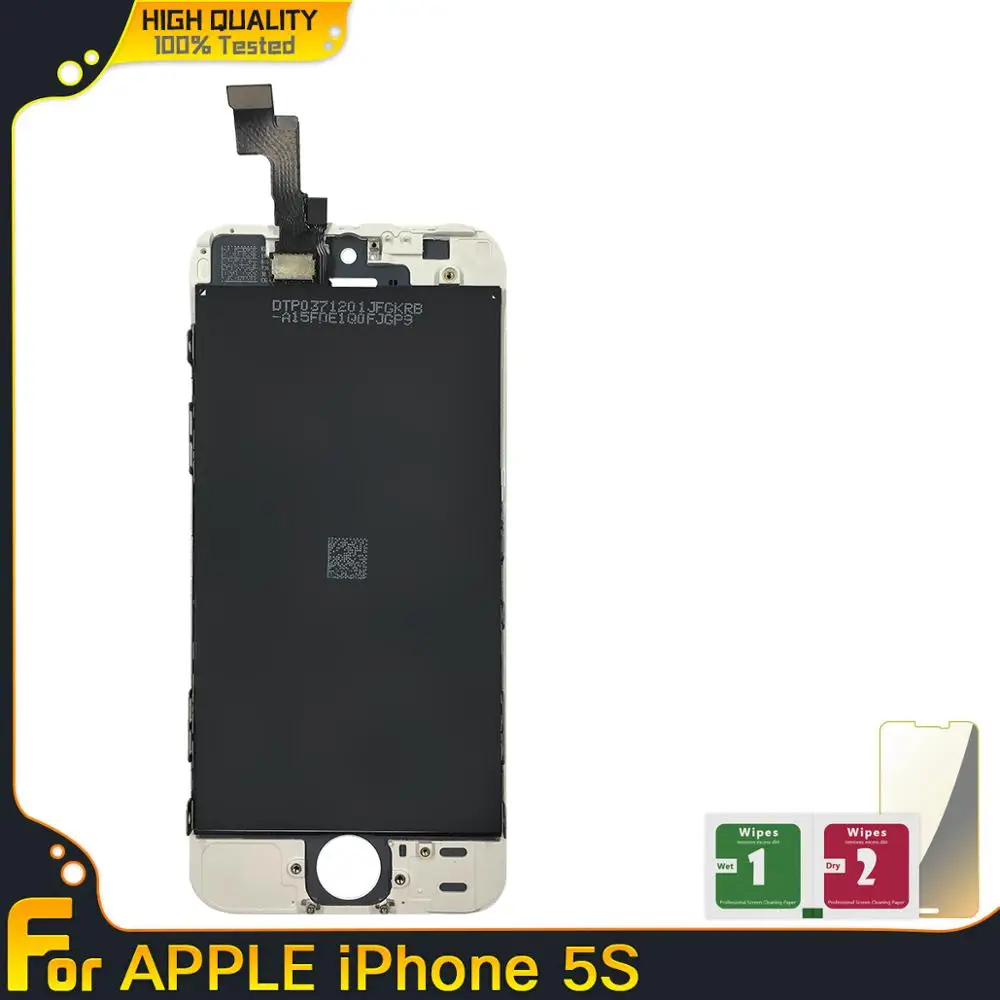 Высококачественные ЖК дисплеи для Apple iPhone 5 дисплей iphone5s с сенсорным дигитайзером