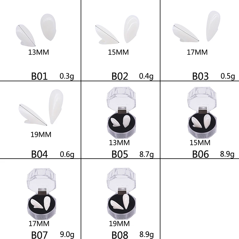 1 пара пластиковых зубных протезов вампира для Хэллоуина взрослых и детей ужас