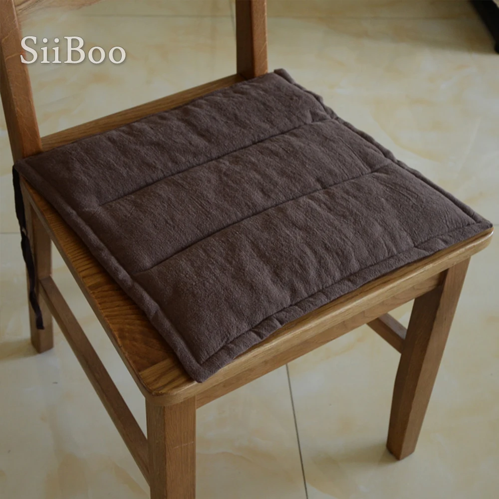 Европейские современные летние весенние хлопковые льняные квадратные сиденья