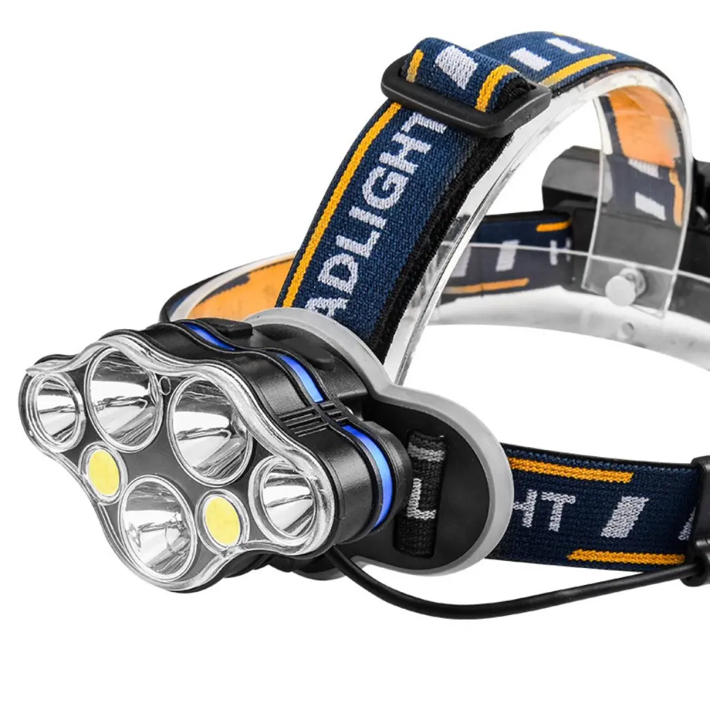

Headlight LED Headlamp USB Rechargeable Head Torch Waterproof Headlamps for Camping Cycling Climbing Hiking