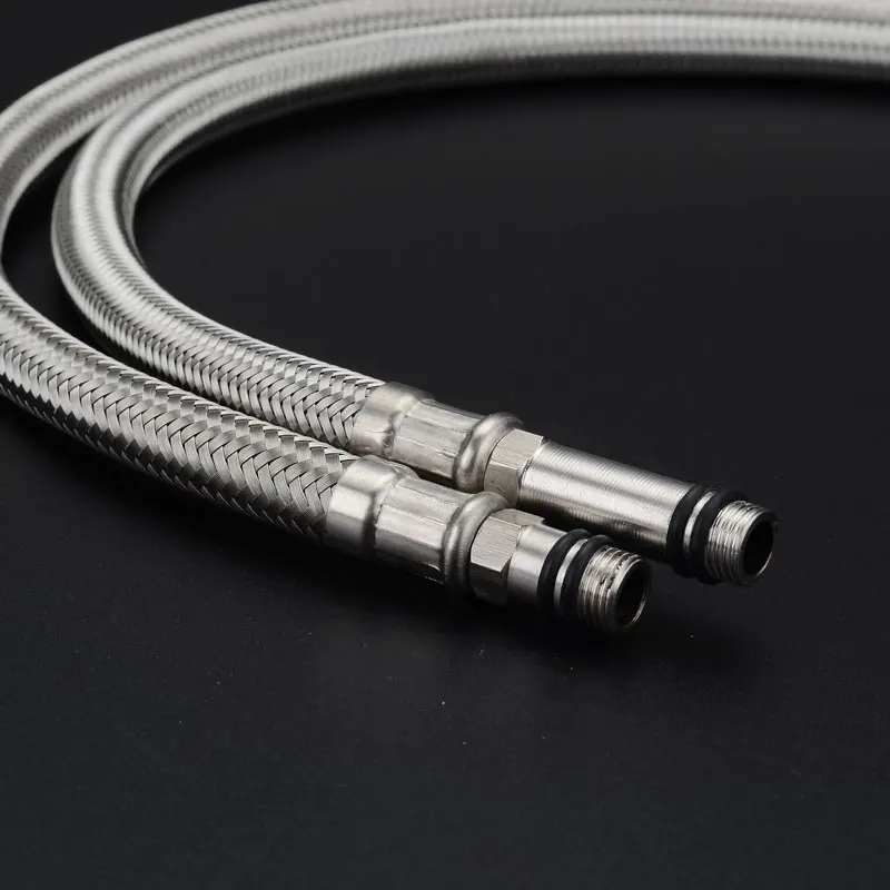 

Lead Free 304 Stainless Steel Kitchen Hot and Cold Water Faucet Washing Basin Faucet Wire Drawing Can Be Rotated