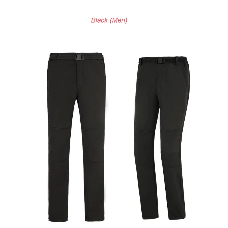 Мужские и женские плотные брюки водонепроницаемые брюки для туризма высокое качество кемпинг рыбалка одежда ветрозащитная Осень-Зима теплые брюки для подростков взрослых