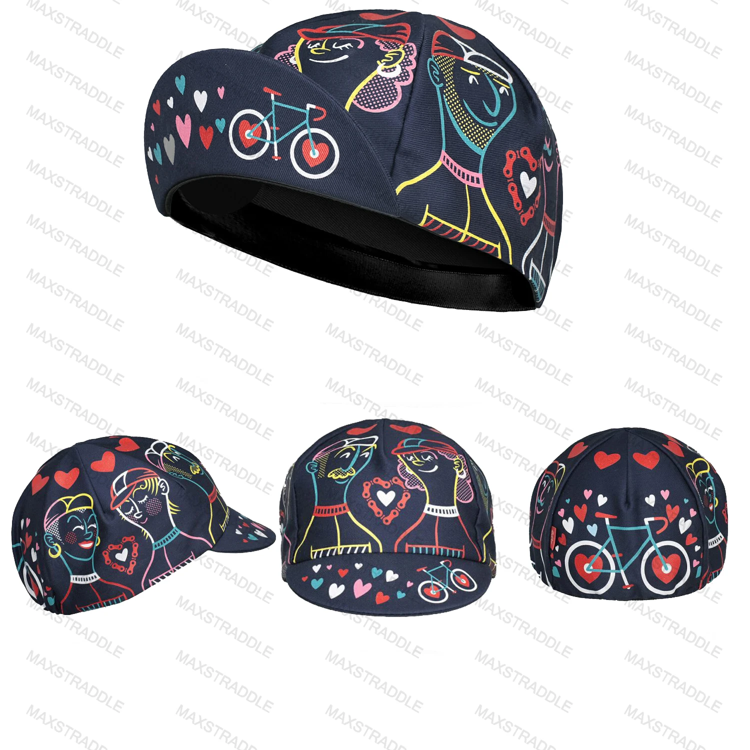 Новые летние велосипедные шапки на День святого Валентина быстросохнущая