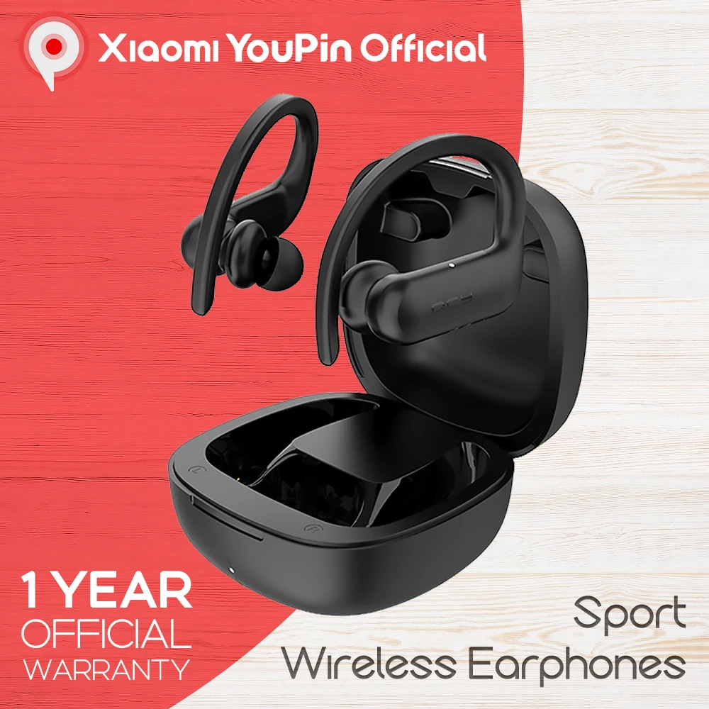 TWS наушники YouPin QCY T6 светильник поддержкой Bluetooth 5 0 и управлением через
