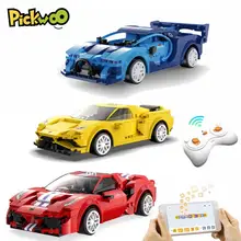 Pickwoo D25 City RC Racing Car Building Blocks Compatible MOC high-tech Remote Control Super Sports Vehicle Bricks Gifts Toys