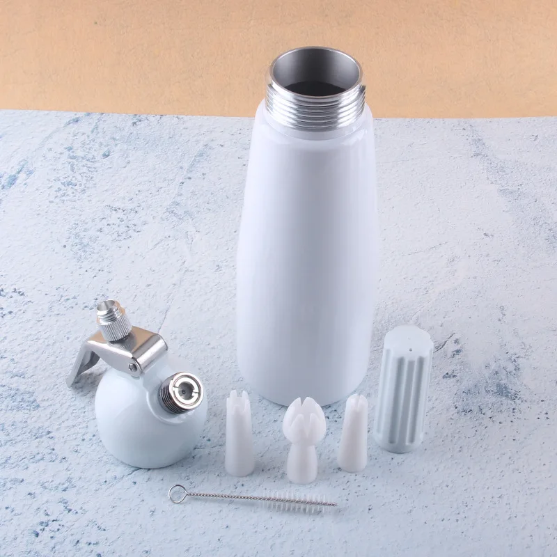 

Fancy coffee aluminum cream gun foamer 0.5L/1L fresh device butter foamer milking